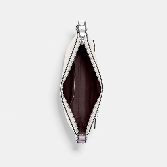 ALMOST PERFECT Coach Outlet Mini Rowan File Bag In Signature Canvas - Picture 3 of 5